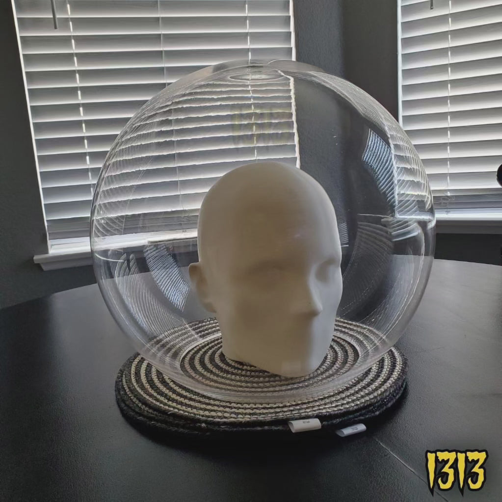 16" OUTDOOR Leota attraction accurate stand, ball and head!