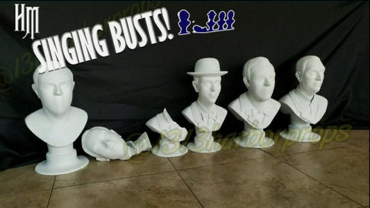 READY TO SHIP Life size Mansion singing busts!  24" sizing